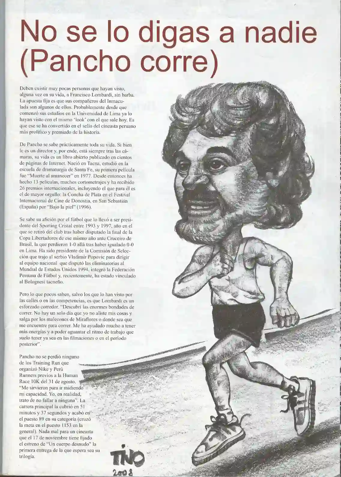 Ilustración - Caricatura de la categoría Editorial por TINOART